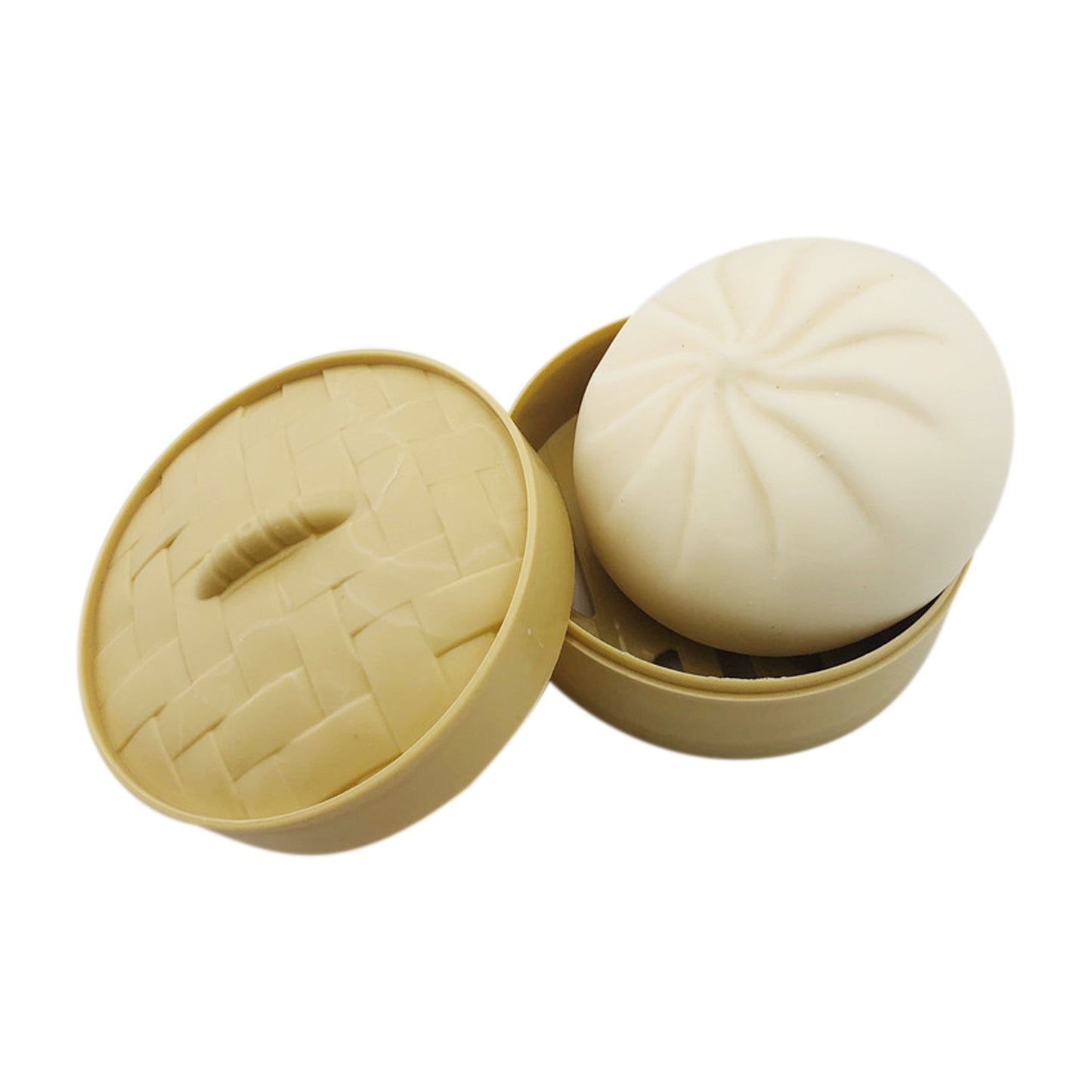 Stress Relief Toy Decompression Sensory Fidget Toy Unzip Toy Steamed Stuffed Bun Simulation Fidget Toy Set - KIWI UNIVERS