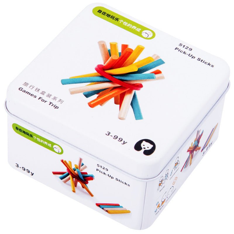 Children's Educational Travel Iron Box Rubik's Cube Puzzle Building Block Gyro Baby Early Education Cognitive Boy And Girl Toys - KIWI UNIVERS