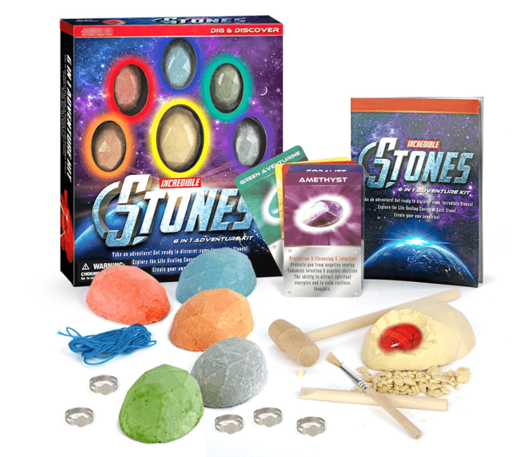 DIY Mining Crystal Treasure Gems Archaeology Kids Cultivate Interest Exploration Excavation Toys - KIWI UNIVERS