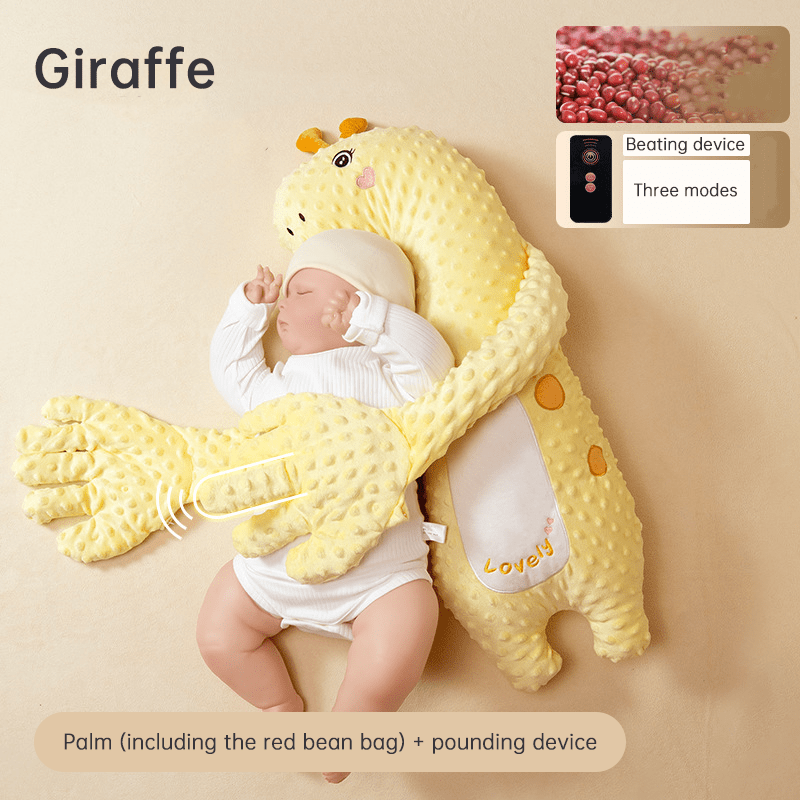Babycare Soothing Sleep Aid: Anti - Moros Reflex Pillow and Patting Toy - KIWI UNIVERS