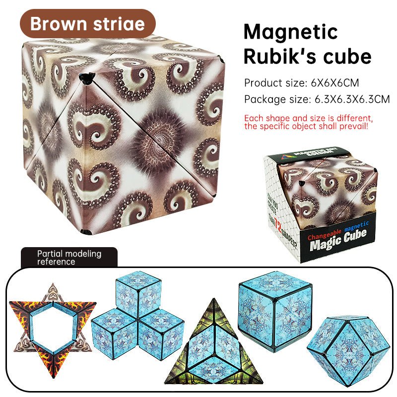 Variety Rubik's Cube Stress Relief Toy Geometry 3b Infinite Rubik's Cube Children's Educational Toy - KIWI UNIVERS