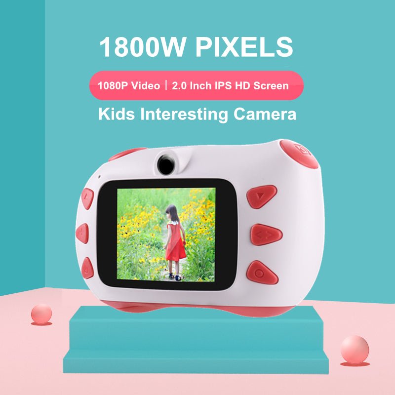 New Cute Fashion Children Digital Camera Can Take Pictures Can HD Video Mini SLR Interest Training Toy Gift - KIWI UNIVERS