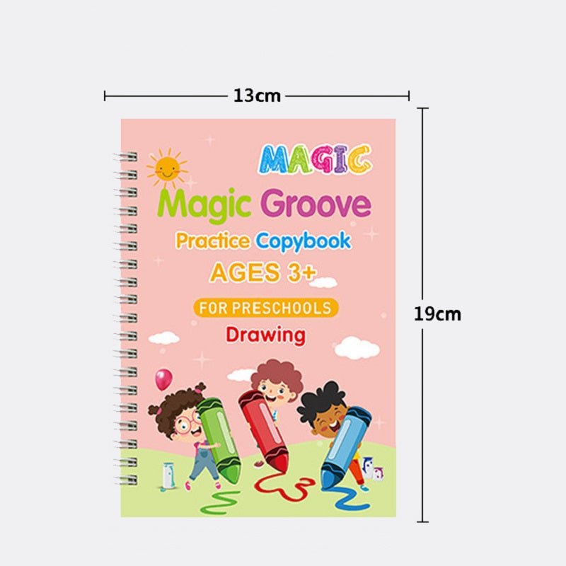 All English Children's Hard Pen Alcove Word Post Magic Word Training Post Control Pen - KIWI UNIVERS