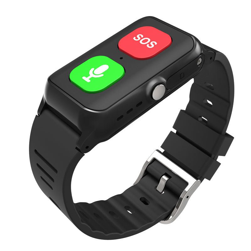 A70 Elderly GPS Positioning Watch Locator With Heart Rate Measurement Body Temperature Smart Bracelet - KIWI UNIVERS