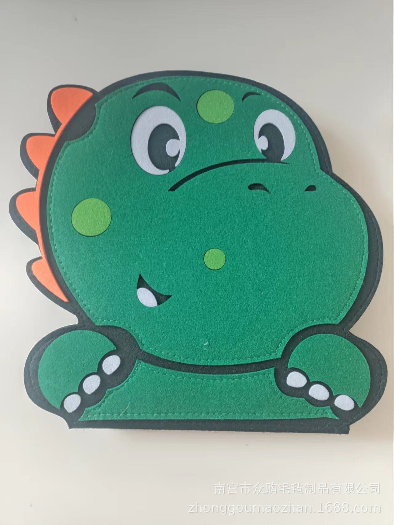Montessori Felt Learning Board Toy Dinosaur Children's Early Education Life Skills Practice Dressing Felt Busy Board - KIWI UNIVERS