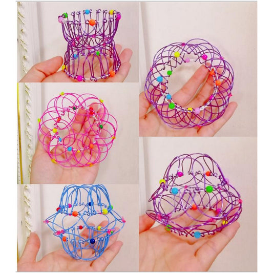 Fidget Toys Popit Make Magic Steel Iron Ring Decompression Flexible Basket Soft Magical Toys Anti Stress Kids Gifts Juguetes - KIWI UNIVERS