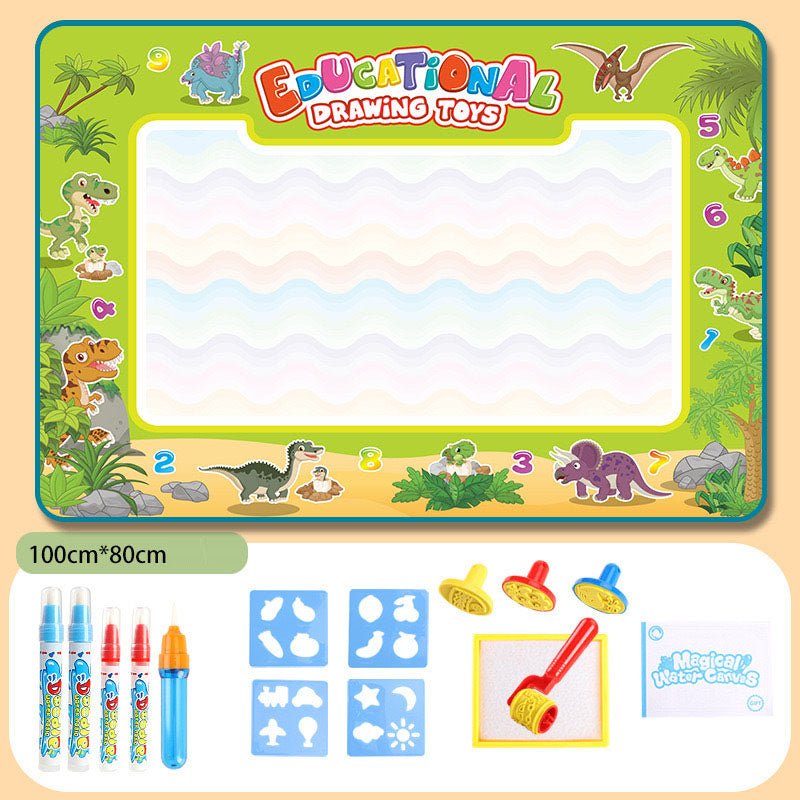 Water Doodle Mat Kids Toys Reusable Painting Writing Doodle Water Color Drawing Board Toddlers Preschool Education Toys - KIWI UNIVERS
