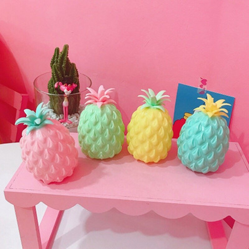 Pineapple Anti Stress Grape Ball Funny Gadget Vent Decompression Toys For Children Stress Autism Hand Wrist Squeeze Toys - KIWI UNIVERS