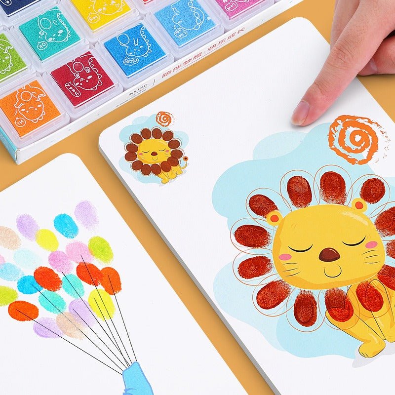 Peinture Doigt Enfant - KIWI UNIVERS