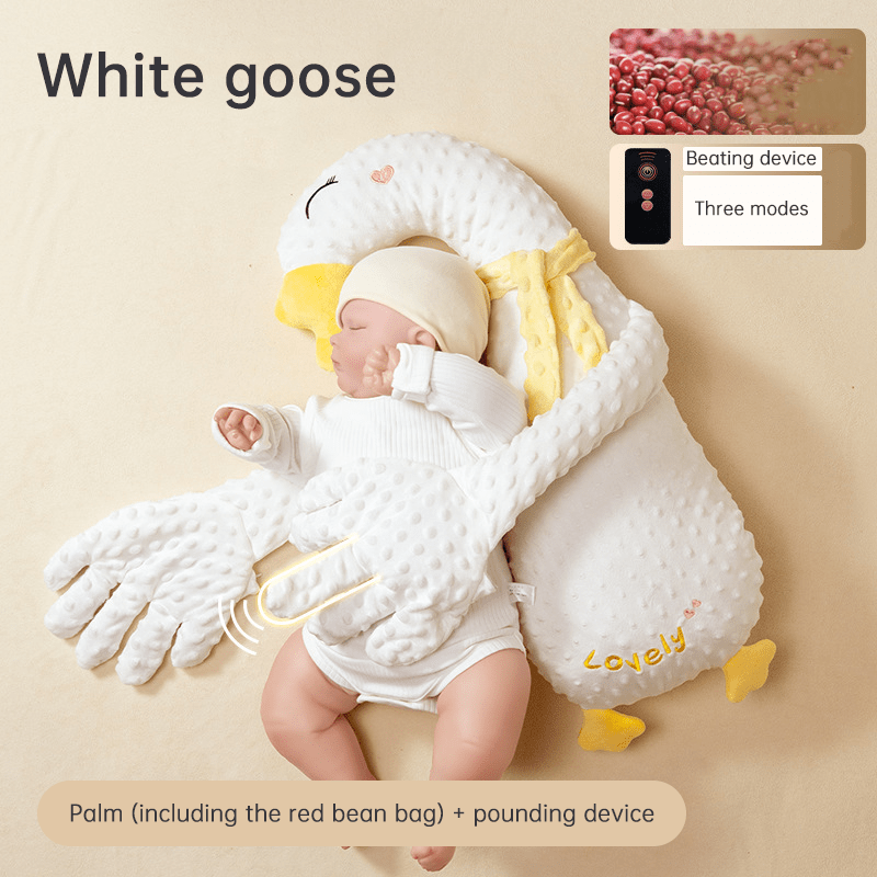 Babycare Soothing Sleep Aid: Anti - Moros Reflex Pillow and Patting Toy - KIWI UNIVERS