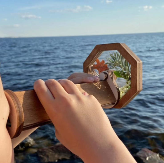 Kits de kaléidoscope rotatif pour enfants extérieurs - KIWI UNIVERS