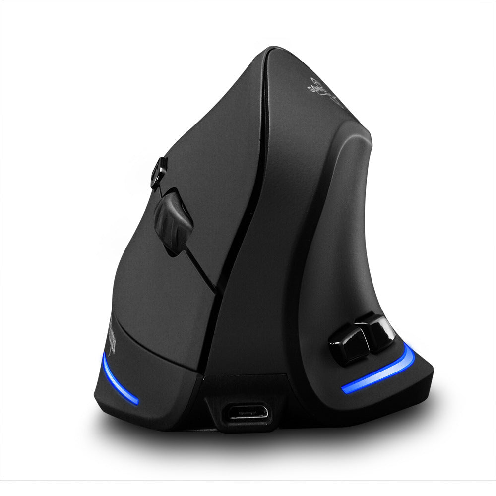 ZELOTES F - 35A Vertical Mouse Grip Ergonomic Laptop Desktop Wireless Mouse - KIWI UNIVERS