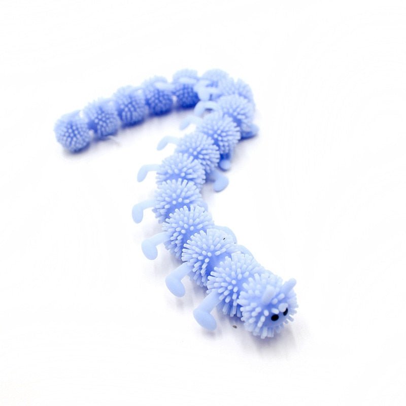 1pc 16 Knots Caterpillar Relieves Stress Toy Physiotherapy Releases Stress Fidget Toys Personalized Gift Juguetes Toys For kids - KIWI UNIVERS