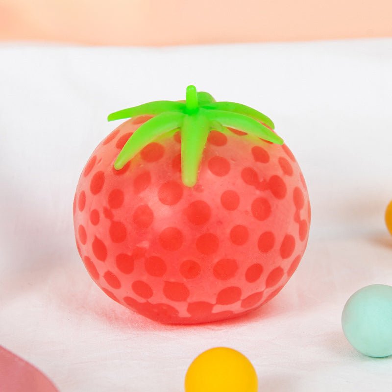 Boule anti - stress fruits et légumes en gel - KIWI UNIVERS