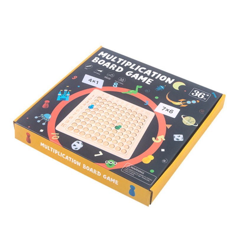 Children's Puzzle Multiplication Practice Teaching Aid Parent - Child Interaction Early Education Multiplication Formula Table Training Thinking Toy - KIWI UNIVERS