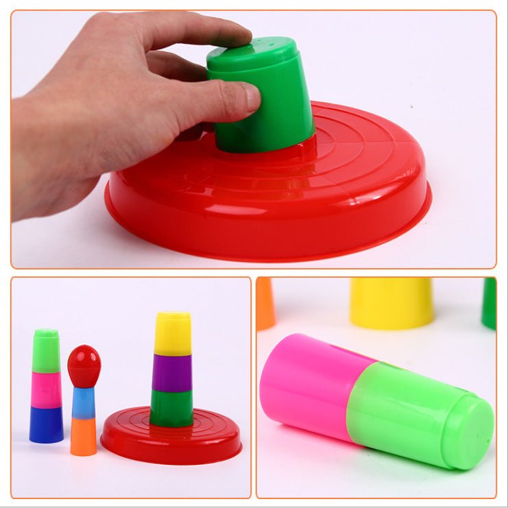 Creative Stacking Music Set Circle Toy Large Parent Child Throwing Ring Children's Stress Relieving Toy - KIWI UNIVERS