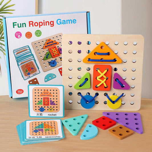 Jeu créatif de cordes pour enfants - KIWI UNIVERS