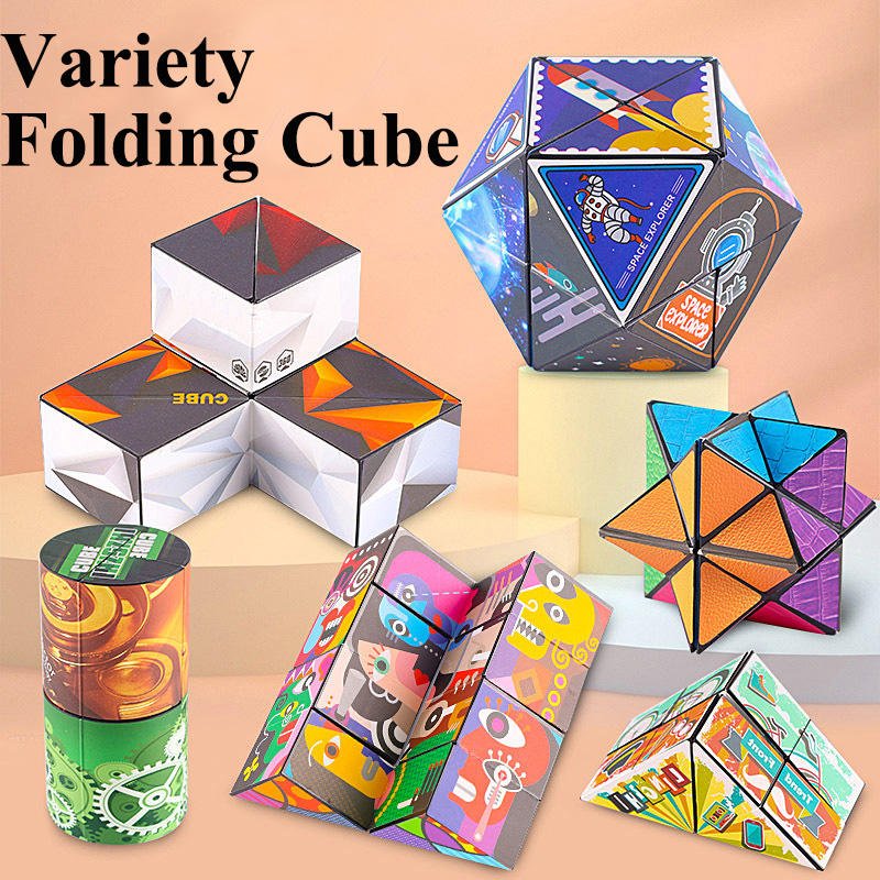 Variable Rubik's Cube Unlimited Folding Rubik's Cube Multi functional Decompression Educational Toy - KIWI UNIVERS