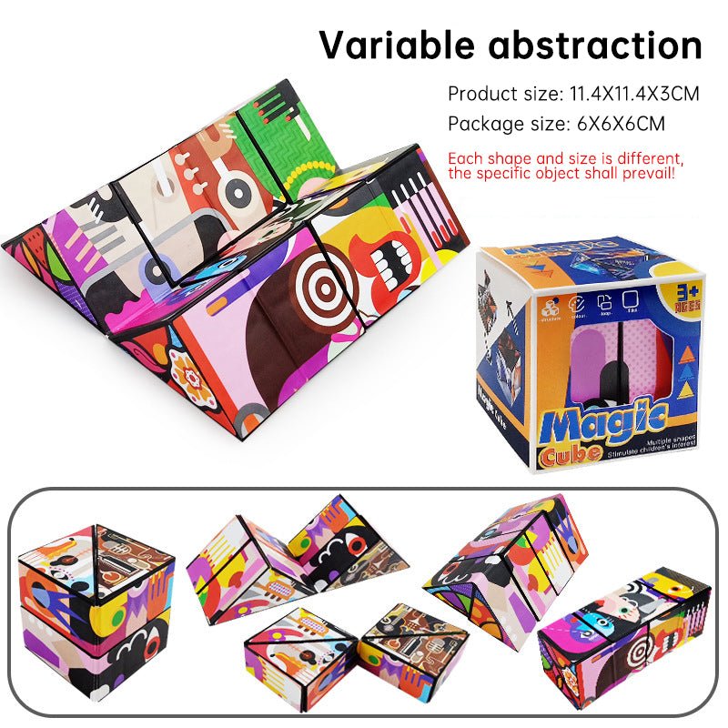 Variety Rubik's Cube Stress Relief Toy Geometry 3b Infinite Rubik's Cube Children's Educational Toy - KIWI UNIVERS