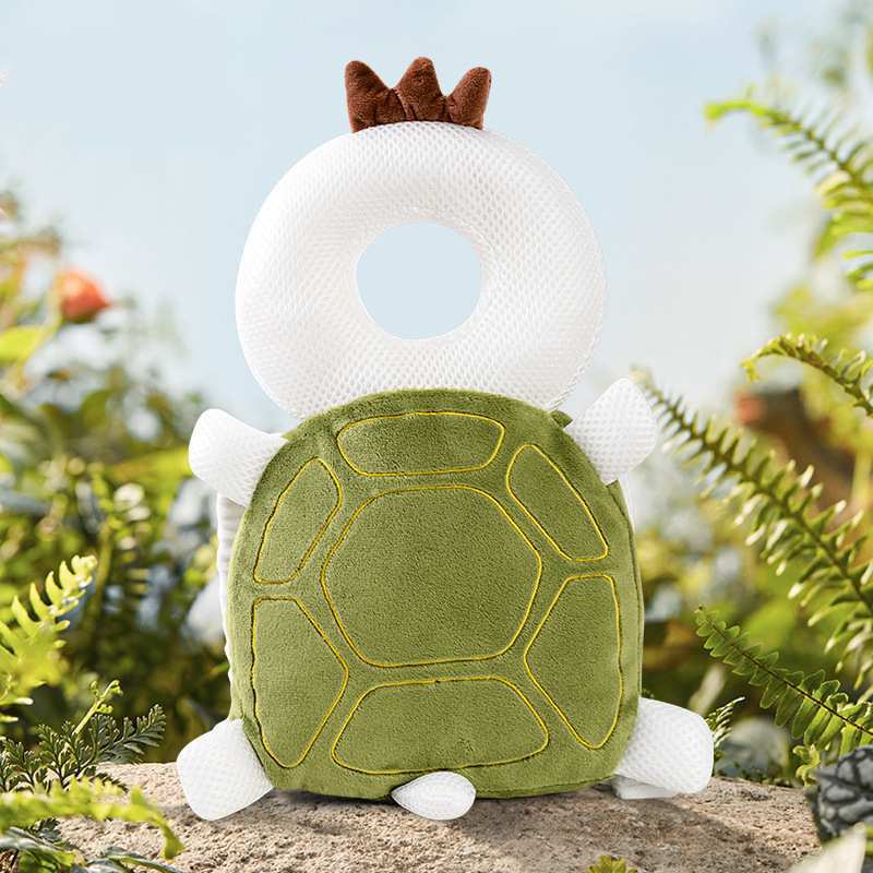 Turtle Baby Headrest Breathable Headrest Anti Drop Baby Protective Pad Learning to Walk - KIWI UNIVERS