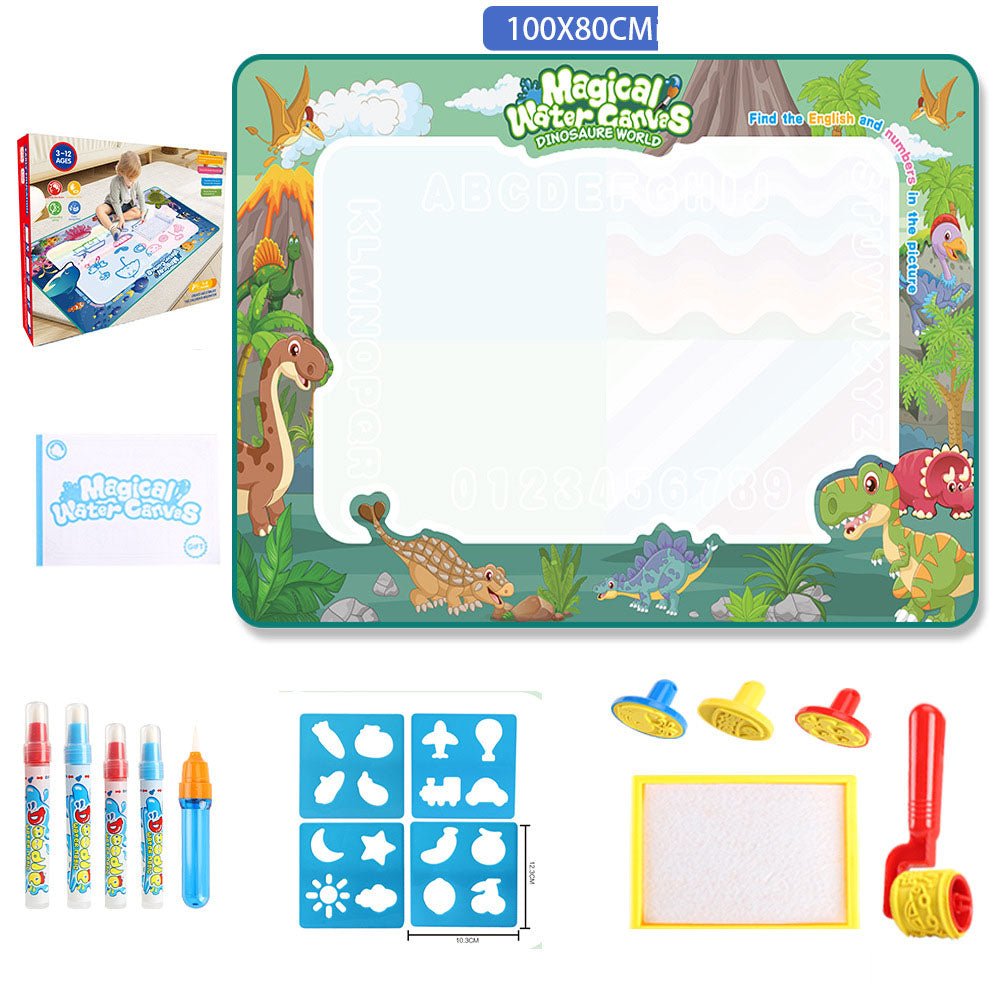 Water Doodle Mat Kids Toys Reusable Painting Writing Doodle Water Color Drawing Board Toddlers Preschool Education Toys - KIWI UNIVERS
