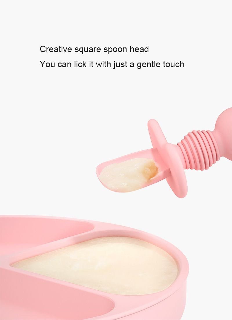 Baby silicone food fork and spoon - KIWI UNIVERS