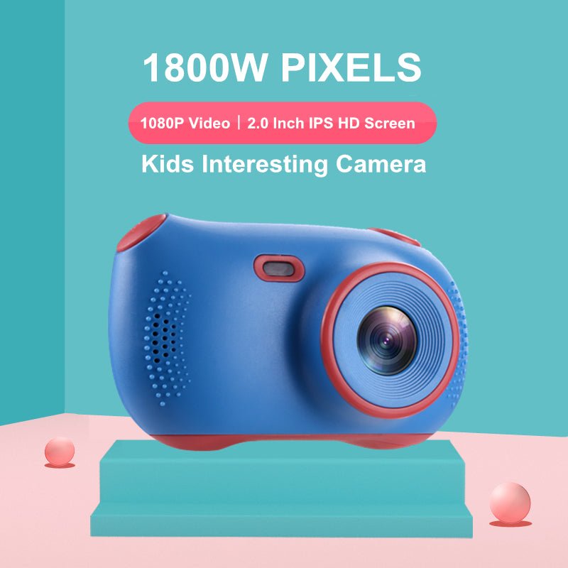 New Cute Fashion Children Digital Camera Can Take Pictures Can HD Video Mini SLR Interest Training Toy Gift - KIWI UNIVERS
