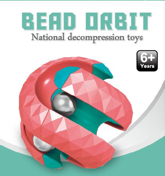 Diamond Pattern Ball Track Gyroscope Magic Cube Decompression Toys Decompression Fingertip Marbles Gyroscope Magic Cube - KIWI UNIVERS
