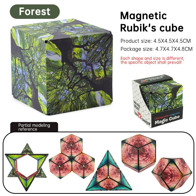 Variety Rubik's Cube Stress Relief Toy Geometry 3b Infinite Rubik's Cube Children's Educational Toy - KIWI UNIVERS
