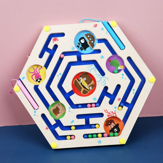 Puzzle magnétique pirate - KIWI UNIVERS