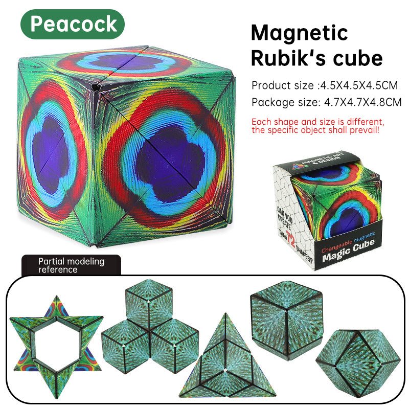 Variety Rubik's Cube Stress Relief Toy Geometry 3b Infinite Rubik's Cube Children's Educational Toy - KIWI UNIVERS