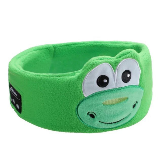 Soft Elastic Comfortable Wireless Music Earphones Kids Animal Sleeping Headphones Eye Mask Bluetooth V5.0 Headphones Headband - KIWI UNIVERS