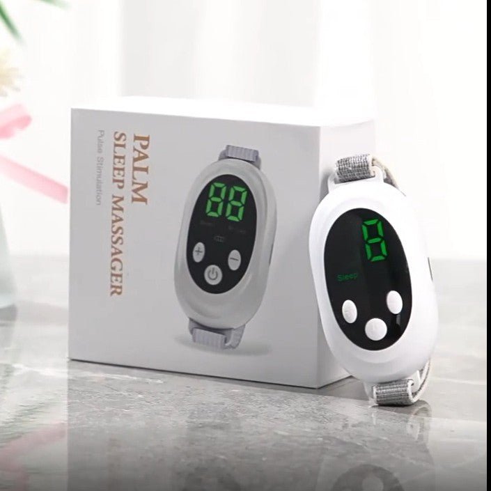 Portable Pulse Sleep Aid Relieves Insomnia Helps Fall Asleep Fast Handheld Sleeper - KIWI UNIVERS