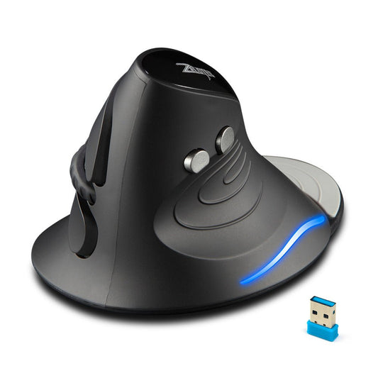 Master F17 Vertical Mouse Ergonomic Worm Anti Mouse Hand Laptop Desktop Wireless Mouse - KIWI UNIVERS