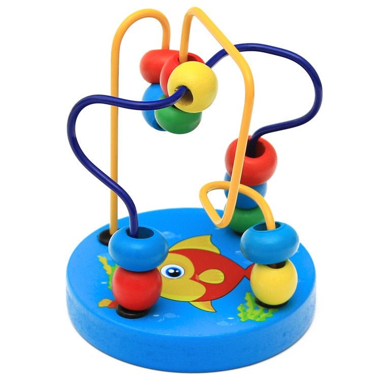 Baby Toddler Educational Lovely Animals Round beads Kids Toys For Newborns Children Cribs Stroller Mobile Montessori 9*11cm - KIWI UNIVERS