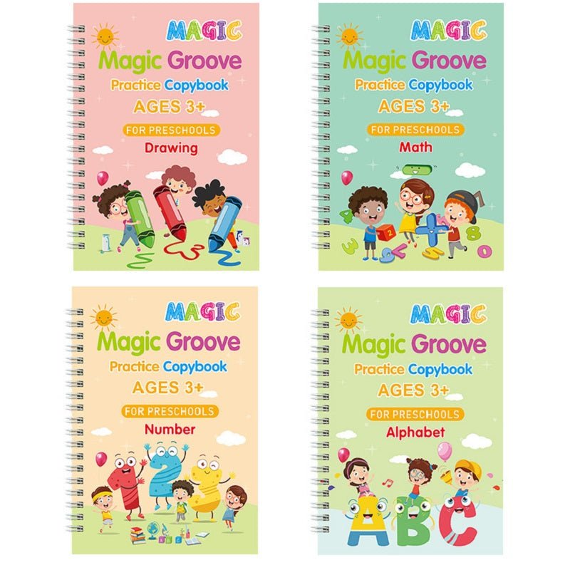 All English Children's Hard Pen Alcove Word Post Magic Word Training Post Control Pen - KIWI UNIVERS