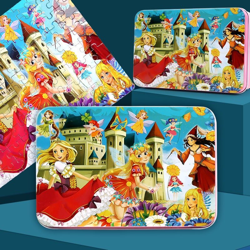 Puzzle en Bois 100 Pcs pour Enfants - KIWI UNIVERS