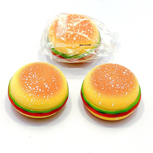 Creative Decompression Burger To Vent Tofu Ball Food Bread Slow Rebound Decompression Pinch Music Toy - KIWI UNIVERS
