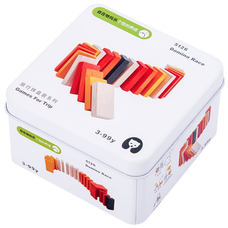 Children's Educational Travel Iron Box Rubik's Cube Puzzle Building Block Gyro Baby Early Education Cognitive Boy And Girl Toys - KIWI UNIVERS