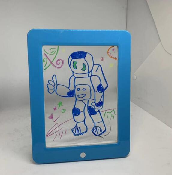 3D Magic Drawing Pad Luminous Light Drawing Board Graffiti Doodle Tablet Magic Draw with Light Kids Painting Fun Educational Toy - KIWI UNIVERS
