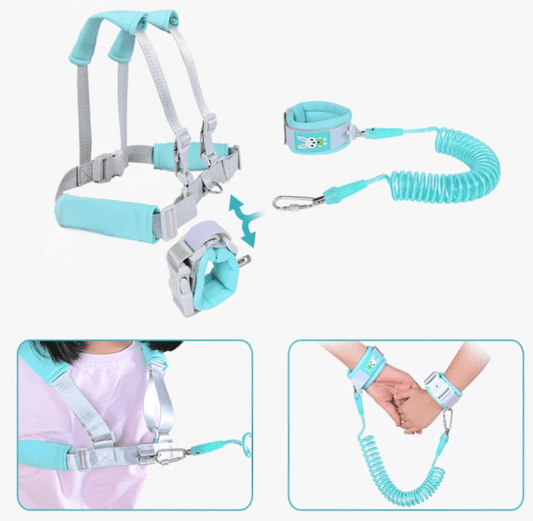 Anti - Wandering Traction Rope Backpack Children's Anti - Loss Rope Baby Anti - Wandering Safety Rope Baby Carrier - KIWI UNIVERS