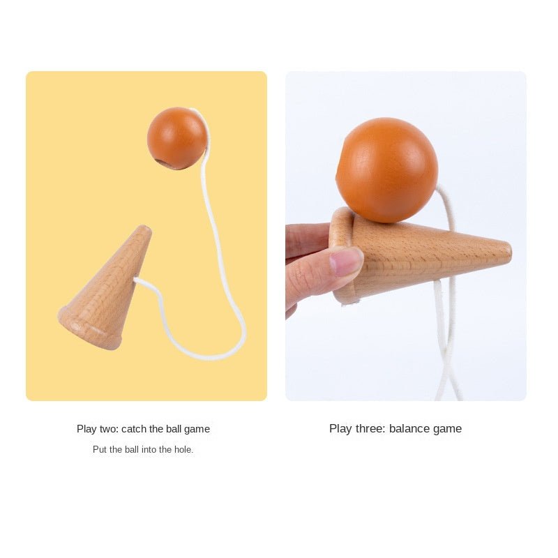 Jouet en bois pour coordination œil - main - KIWI UNIVERS