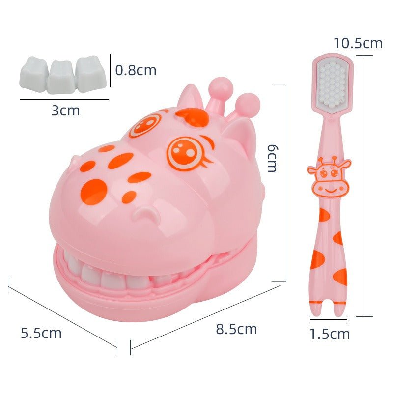 Teeth Model Doctor Toy Teeth Model Accessories Fun Interactive Family Dentist Set Toy - KIWI UNIVERS