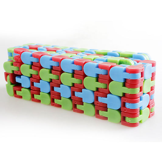 Bicycle chain track decompression toy Fidget pressure toy for 24 children / students with autism and ADHD - KIWI UNIVERS