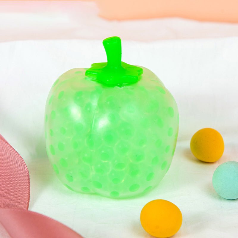 Boule anti - stress fruits et légumes en gel - KIWI UNIVERS