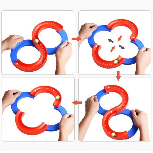 Parent - Child Interaction Toy 88 Track Ball Toys Children Sense Training Toy for Kindergarten Kids Educational Toy Gift - KIWI UNIVERS