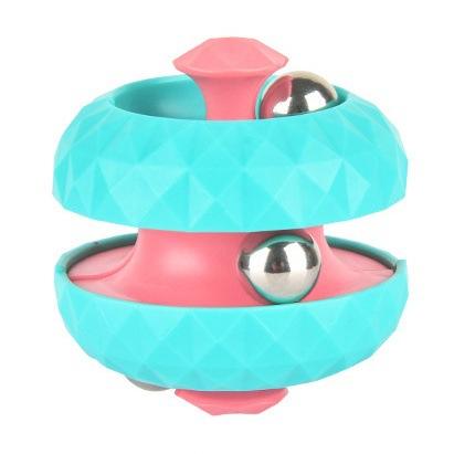 Diamond Pattern Ball Track Gyroscope Magic Cube Decompression Toys Decompression Fingertip Marbles Gyroscope Magic Cube - KIWI UNIVERS