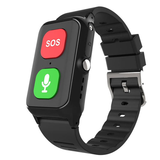 A70 Elderly GPS Positioning Watch Locator With Heart Rate Measurement Body Temperature Smart Bracelet - KIWI UNIVERS