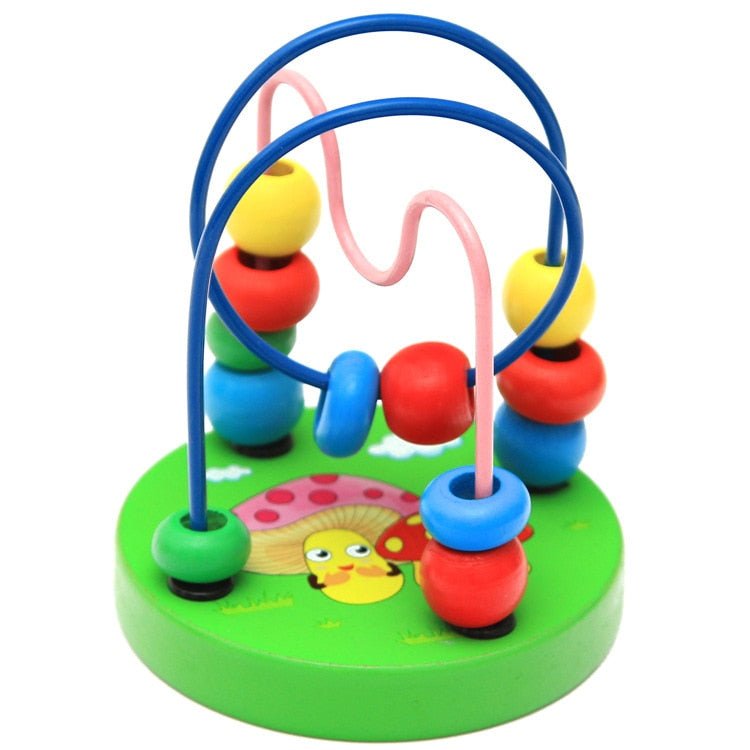 Baby Toddler Educational Lovely Animals Round beads Kids Toys For Newborns Children Cribs Stroller Mobile Montessori 9*11cm - KIWI UNIVERS