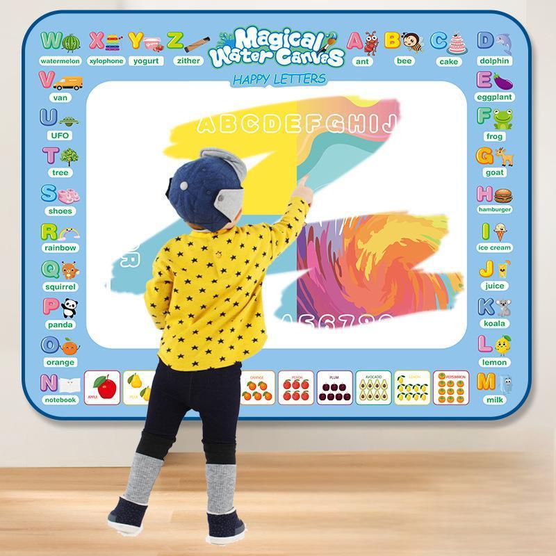 Water Doodle Mat Kids Toys Reusable Painting Writing Doodle Water Color Drawing Board Toddlers Preschool Education Toys - KIWI UNIVERS